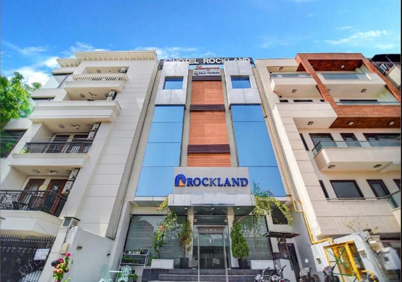 Hotel Rockland Panchsheel Enclave New Delhi Exterior foto
